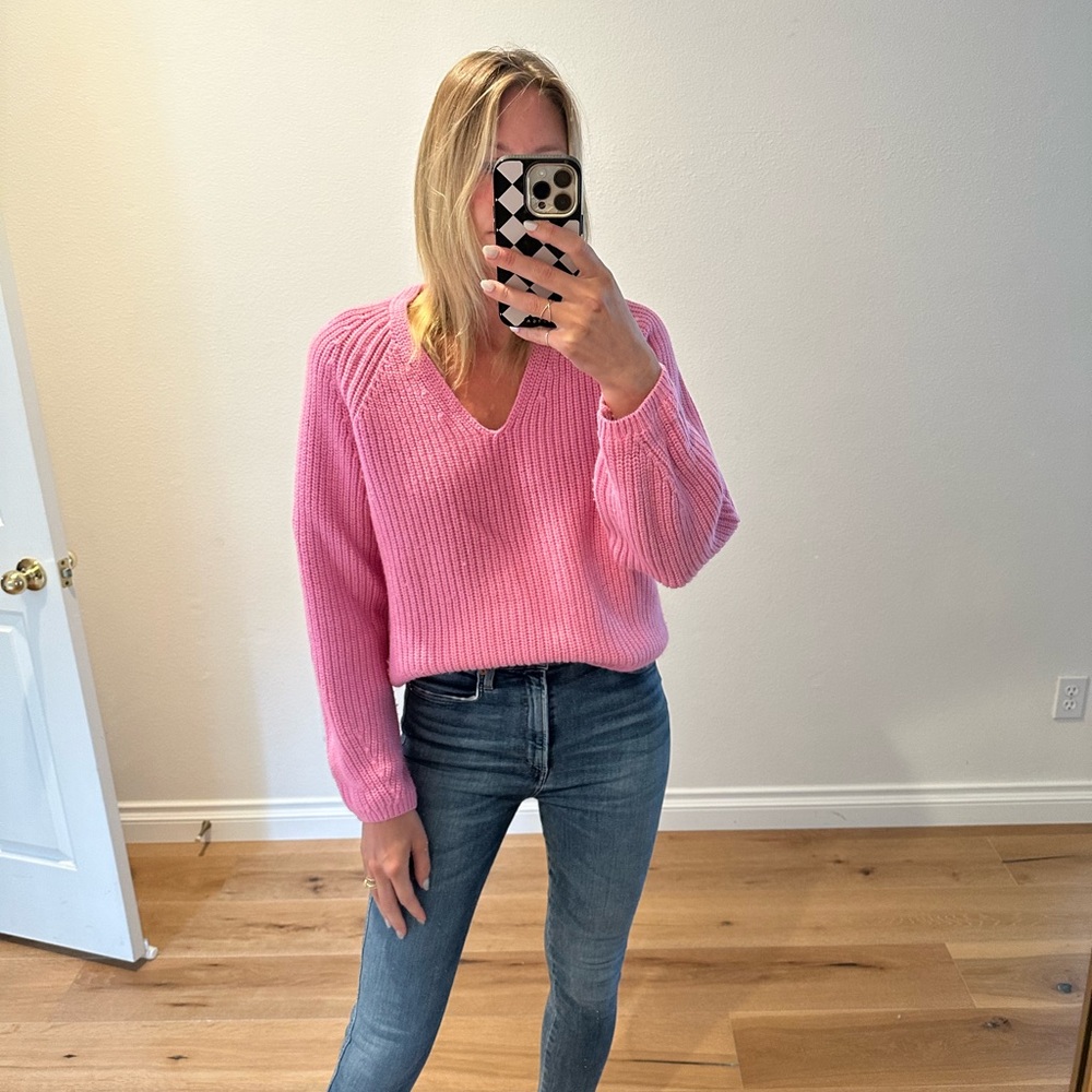 Pink Wool Sweater - COS